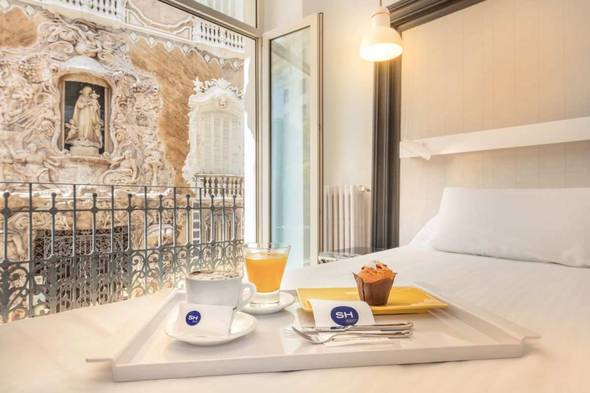 Desayuno buffet Hotel SH Inglés Valencia