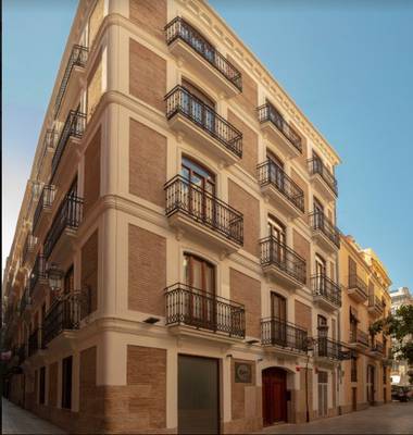 Fachada Hotel SH Suite Palace en Valencia