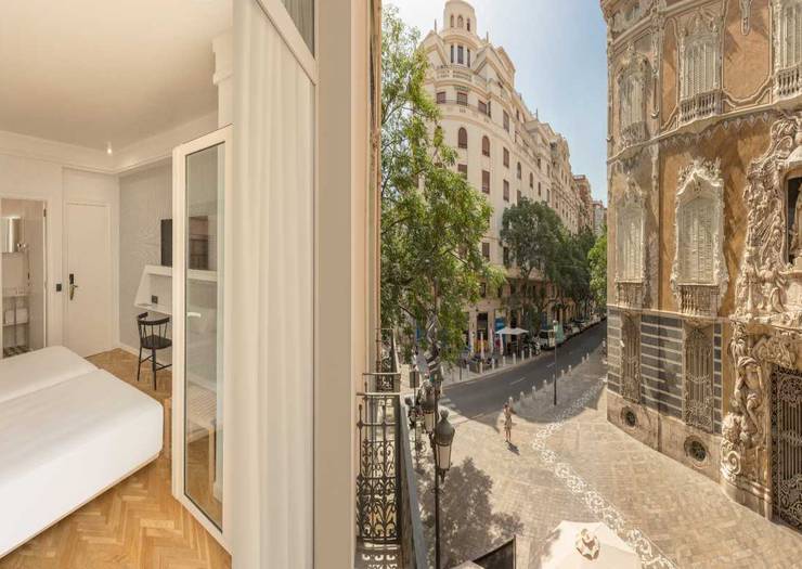 Habitación con vistas (17m2) Hotel SH Inglés Valencia Habitación con vistas (17m2) Hotel SH Inglés Valencia